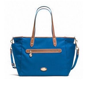 Coach Sawyer Baby Bag in Canvas Twill